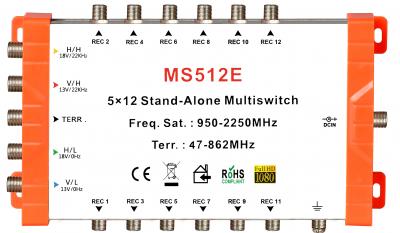 5x12 satellite multi-switch, Stand-Alone multiswitch