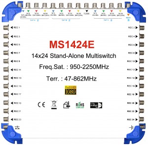 14x24 satellite multi-switch, Stand-Alone multiswitch