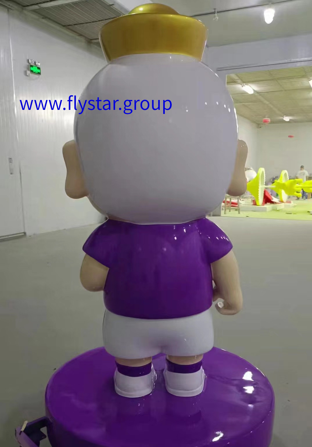 Glass Fibre Reinforced Plastics (GFRP) Products formative art cartoon old man